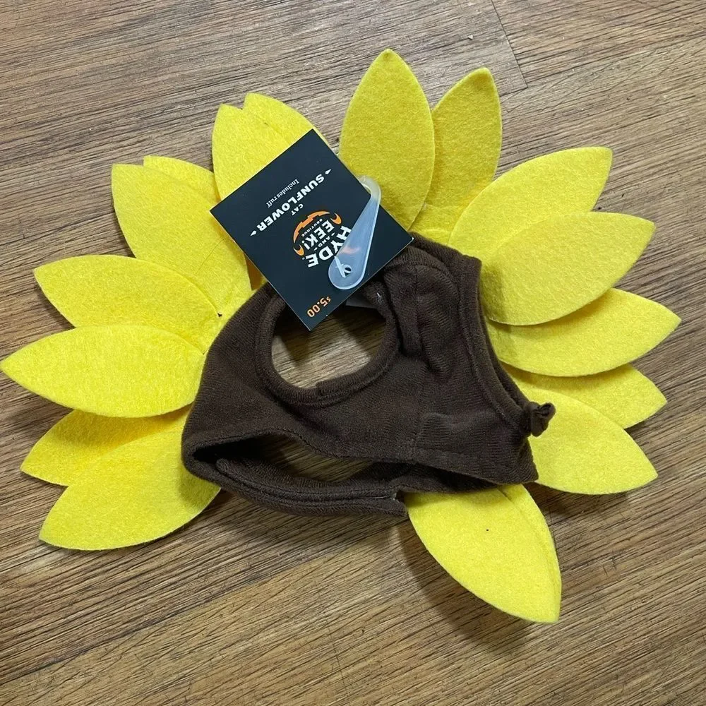 Cat sunflower hat brand new with tags Halloween costume @@@